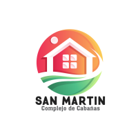 logo cabañas san martin complejo de cabañas ruta del algarrobo