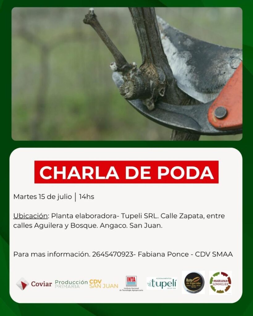 charla de poda