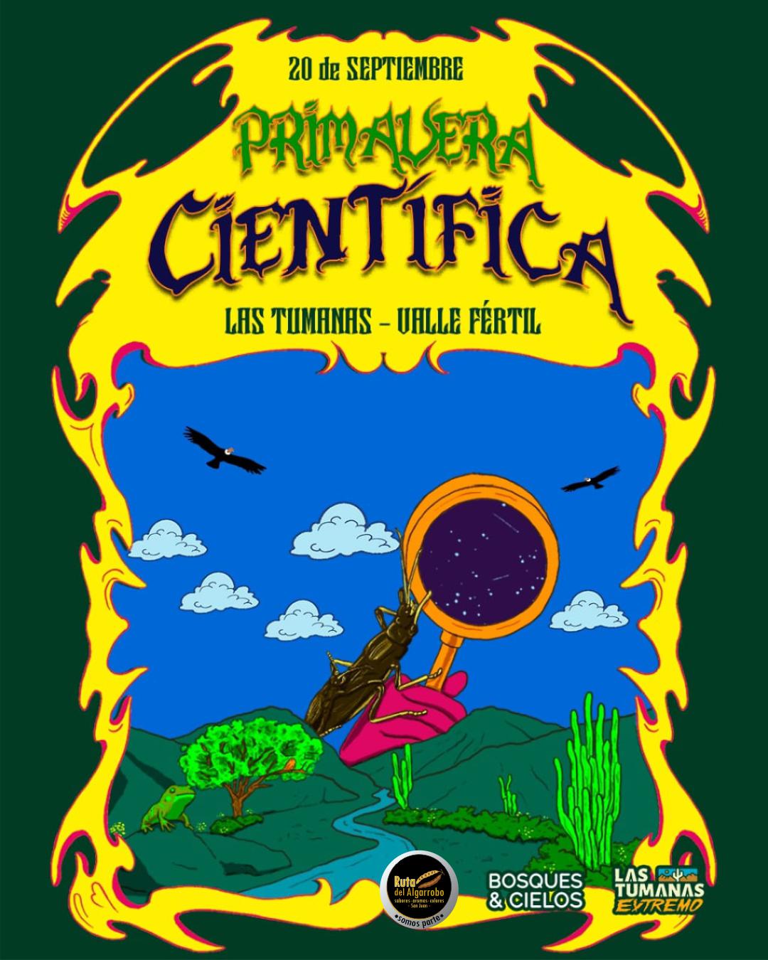 primavera cientifica las tumanas extremo y cielo y bosques