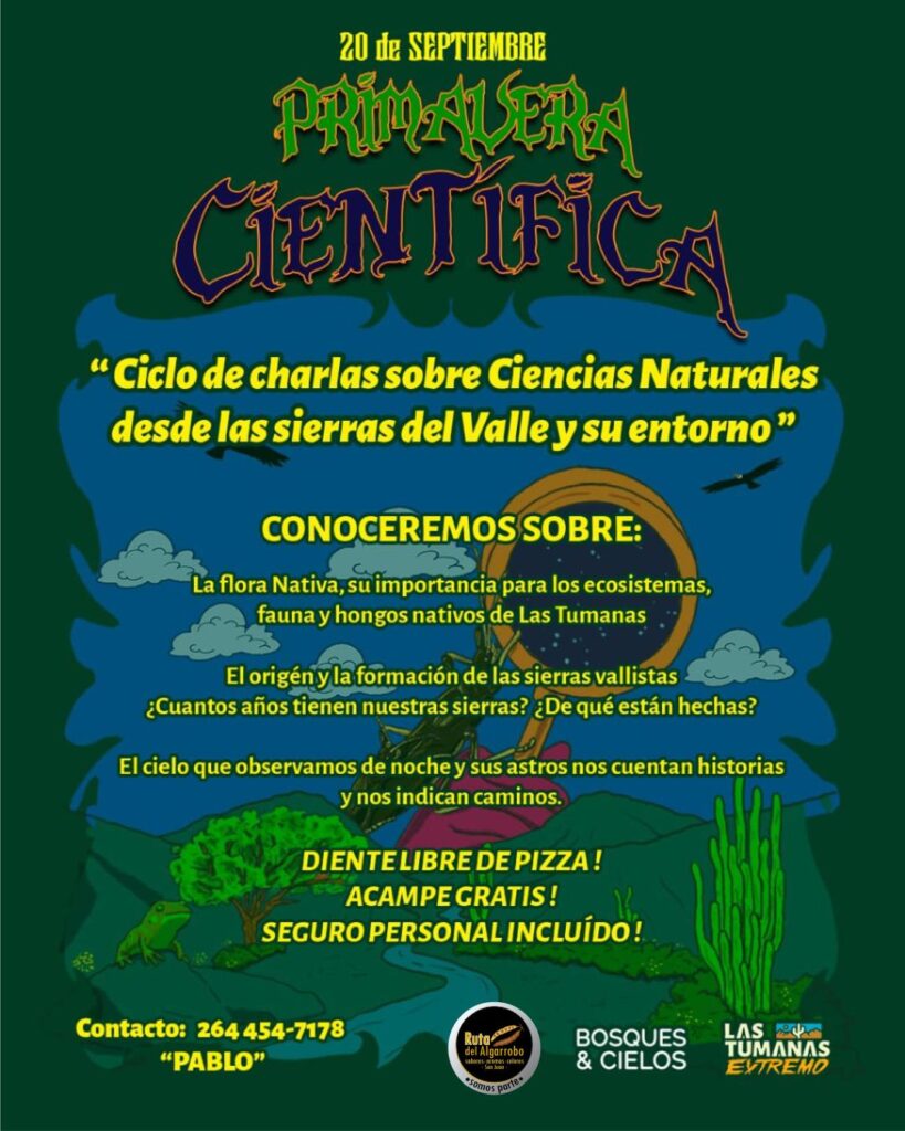 primavera cientifica las tumanas extremo y cielo y bosques informacion